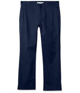 lot 59 image: Amazon Essentials Boys and Toddlers Uniform Straight-Fit Flat-Front Chino Khaki Pants Size US 12