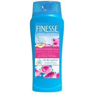 lot 566 image: Finesse Restore  Strengthen Moisturizing & Shine Enhancing 2 in 1 Shampoo Plus Conditioner with Camellia Oil 13 fl oz