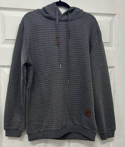 lot 3154 image: Atwfo Unisex Grey Hoodie Size Medium
