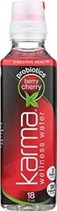 lot 3170 image: KARMA, WELLNESS WATER, BERRY CHERRY 12 Pack 052025