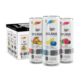lot 3200 image: CELSIUS Fizz Free Variety Pack Functional Essential Energy Drink 12 Fl Oz (Pack of 12) 0125