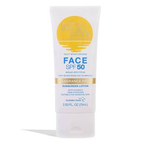 lot 3208 image: Bondi Sands Sunscreen Fragrance Free Face Lotion - SPF 50 - 2.53 fl oz