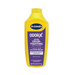 lot 3214 image: Dr. Scholl s Odor-x Ultra Odor Fighting Powder (6.25oz) Destroys Odors All-Day Protection