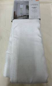 lot 3227 image: Linden Street Grommet Panel White 50 in x 84 in 1 Panel