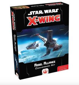 lot 3234 image: Star Wars X-Wing 2nd Edition Miniatures Game Rebel Alliance CONVERSION KIT - Strategy Game for Adults and Kids, Ages 14, 2 Players, 45 Minute Playtime, Made by Atomic Mass Games