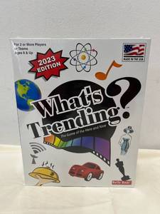 lot 3235 image: Whats Trending Game 2023 Edition The Game Of the Here and Now