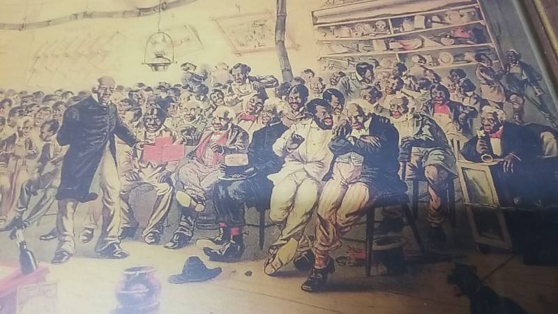 lot 4065 image: BlackNegro  Vintage Print   Neat Piece