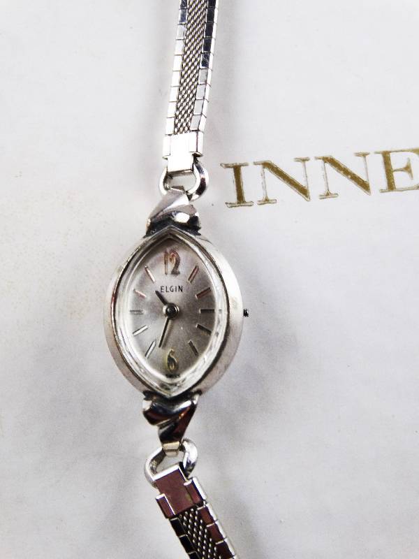lot 2152 image: Ladies Elgin Wrist Watch  Nice