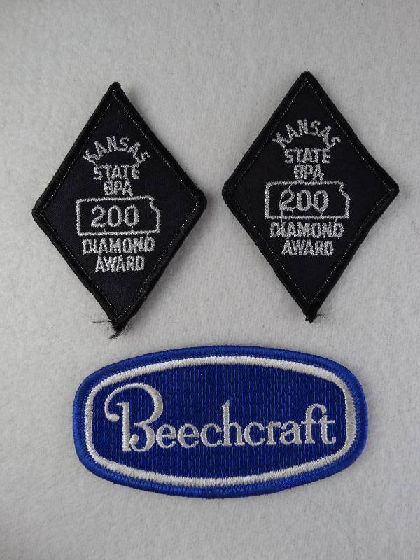 lot 2179 image: Patches- Yep Patches  Beechcraft and Bowling 200 Game