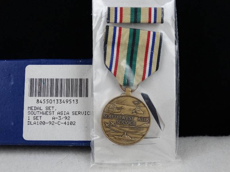 lot 2182 image: Southwest Asia- Vietnam Service Medal