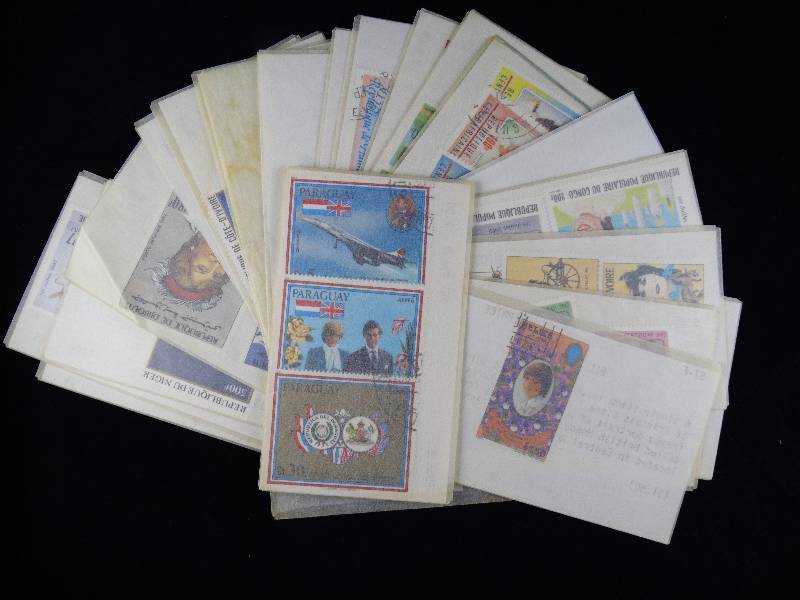 lot 2183 image: Large Lot of Royal Family- Charles and Dianna Stamps