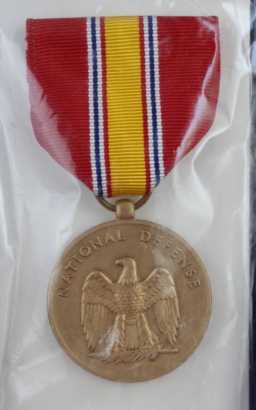 lot 2191 image: National Defense Service- Vietnam Veteran