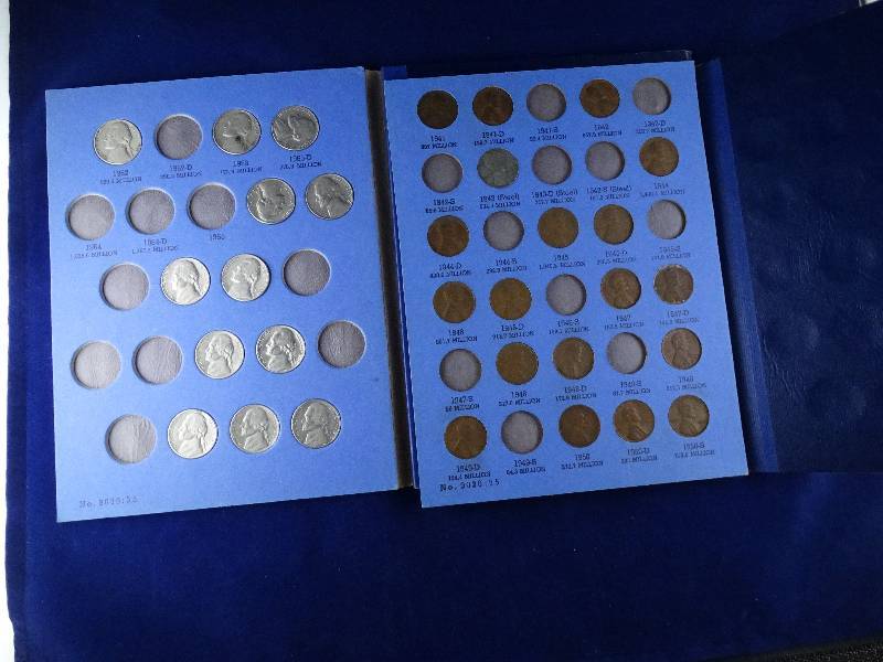 lot 2205 image: Jefferson and Lincoln Nickels   Starting in the 1940s