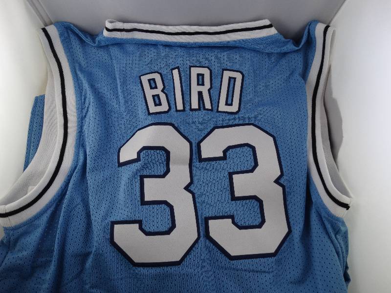 lot 2214 image: 2X  Larry Bird Indiana State Sycamores College Jersey-  NWT