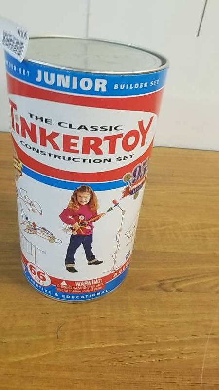 lot 4106 image: Tinkertoys- Classic Building Toys