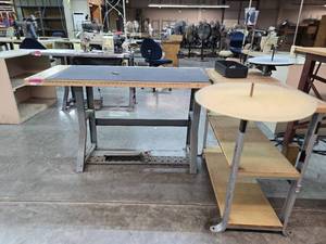 lot 13027 image: Commercial Sewing Station