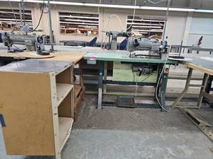 lot 13030 image: Commercial Consew Sewing Station