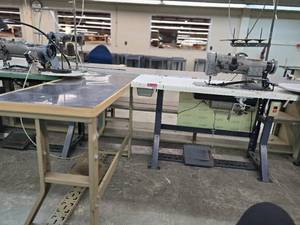 lot 13031 image: Commercial Consew Sewing Station