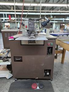 lot 13035 image: Commercial Mitsubishi PLK-1410 Sewing Station