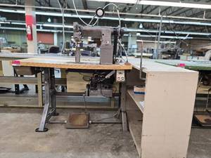 lot 13038 image: Commercial Consew Sewing Station
