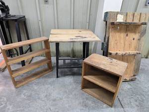 lot 13046 image: Assorted Lot of Shelving and More