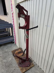 lot 13108 image: Chicago Rivet Machine Company Industrial Rivet Press