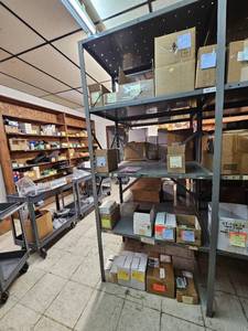 lot 23024 image: Assorted Lot Of Plastic Rods, Bushings, Nic Screws, vinyl Clips, Nic Link, Washers, And More