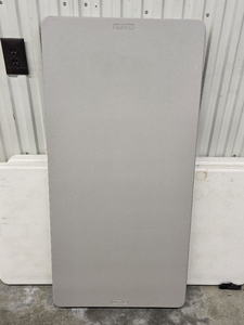 lot 17734 image: Lifetime 48-inch Rectangular Folding Table Top