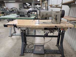 lot 17757 image: Commercial PFAFF Sewing Station