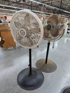 lot 17826 image: (2) Freestanding Fans