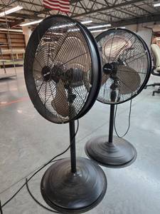 lot 17828 image: (2) Aire One Freestanding Fans