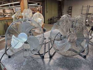 lot 17868 image: (2) Optimus High Velocity Fans