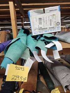 lot 14741 image: Turquoise Leather Rolls