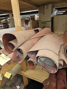lot 14746 image: Red Brown- Leather