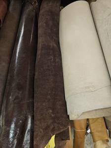 lot 14748 image: Dark Brown Suede