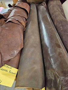 lot 14750 image: Brown- Leather