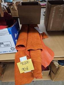 lot 14757 image: Perforated Orange, Leather