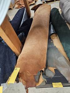lot 14759 image: BlueBrown Leather