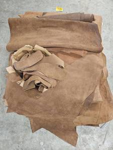 lot 14779 image: Pallet of Brown Leather