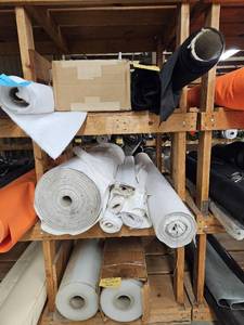 lot 14814 image: Assorted Lot Of Fleece, Tietex, Plastic