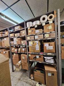 lot 29079 image: Industrial Metal Shelves