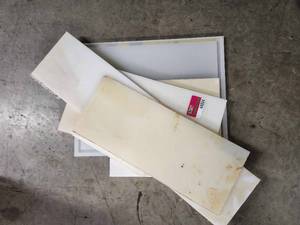 lot 44004 image: White HDPE Plastic Sheets