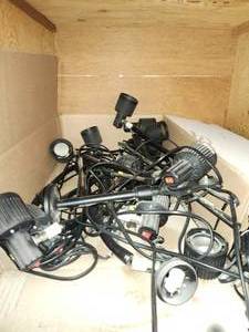 lot 44006 image: Used Light Lot - Multiple Black Light Fixtures