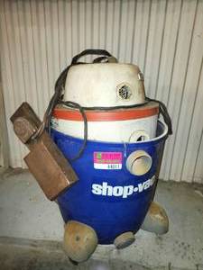 lot 44011 image: Shop-Vac R2D2 WetDry Vacuum Cleaner with Foot Pedal