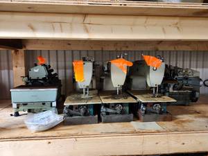 lot 44017 image: Industrial Sewing Machines  For Parts- Union Special and Yamato Collection