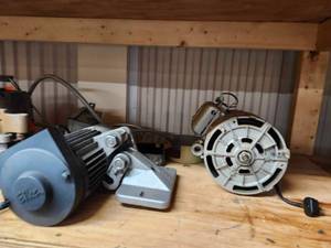 lot 44018 image: Industrial Electric Motors and Components Lot, For Parts