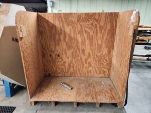 lot 44028 image: Industrial Plywood Storage Bin