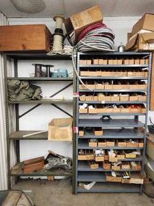 lot 44042 image: Industrial Parts Lot with Electrical Components