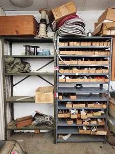 lot 44043 image: Industrial Storage Shelving Units