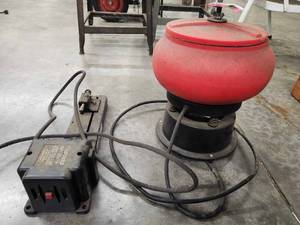 lot 44051 image: Hornady M2 Case Tumbler with Demel Motor